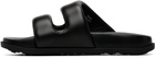 Givenchy Black 'Givenchy Puffy' Sandals