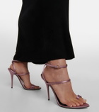 Saint Laurent - Dive 110 satin sandals