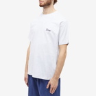 Dime Men's Classic Small Logo T-Shirt in Ash