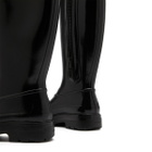 KASSL Editions Women's x Tretorn Tijntje Shiny Knee High Boot in Shiny Black