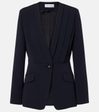 Max Mara Pleated cady blazer