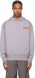 Heron Preston for Calvin Klein Grey Season 2 Fleece Logo Hoodie