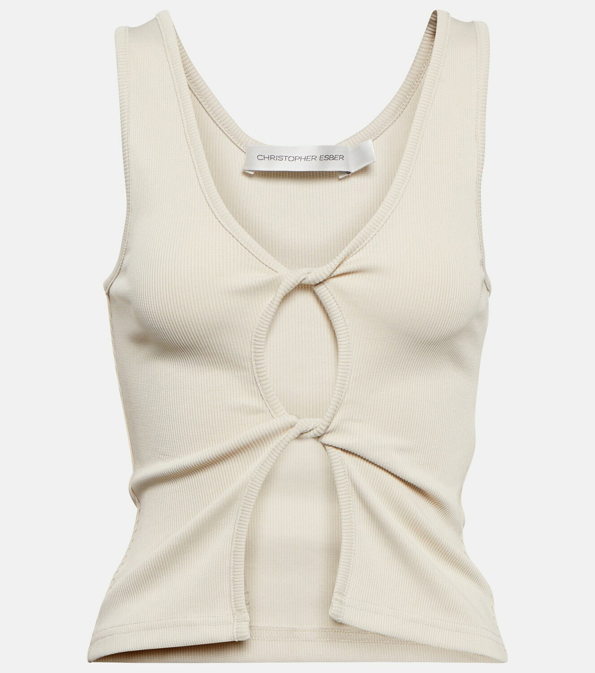 Christopher Esber Twisted tank top