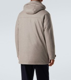 Zegna Technical wool down jacket