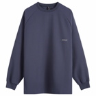 GOOPiMADE Men's ® “MEquip-L” Torqued 3D Cable Crewneck in Marine