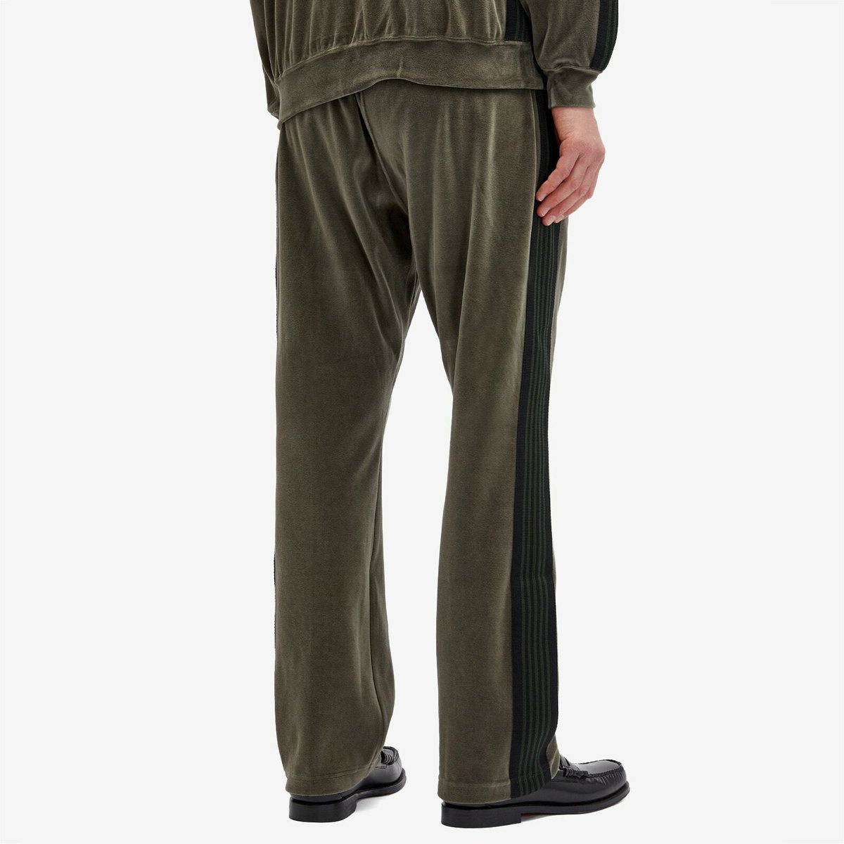 needles narrow track pants M PU280 ベロア NEEDLES(ニードルズ) Narrow Track Pant - C/PE Velour / Black