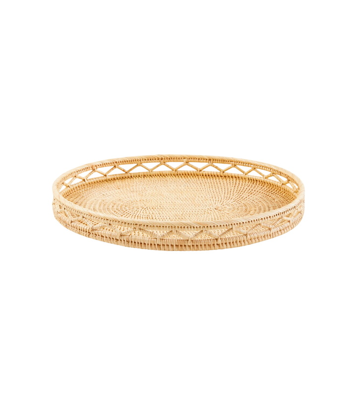 Photo: Cabana Sabbia wicker decorative tray