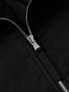 AGOLDE - Laurie Cotton-Canvas Bomber Jacket - Black