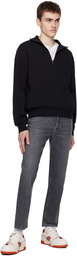 Acne Studios Black Zippered Sweater