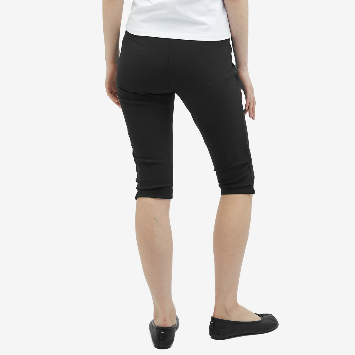 Róhe Women's Capri Scuba Trousers in Black
