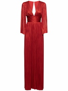 MARIA LUCIA HOHAN Pandora Silk Tulle Long Dress