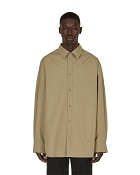 Hed Mayner Oversized Buttoned Shirt Light