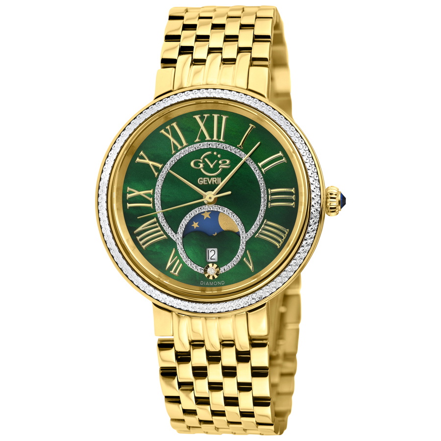 GV2 by Gevril Genoa Mother of Pearl Dial Quartz Diamond  display picture 3
