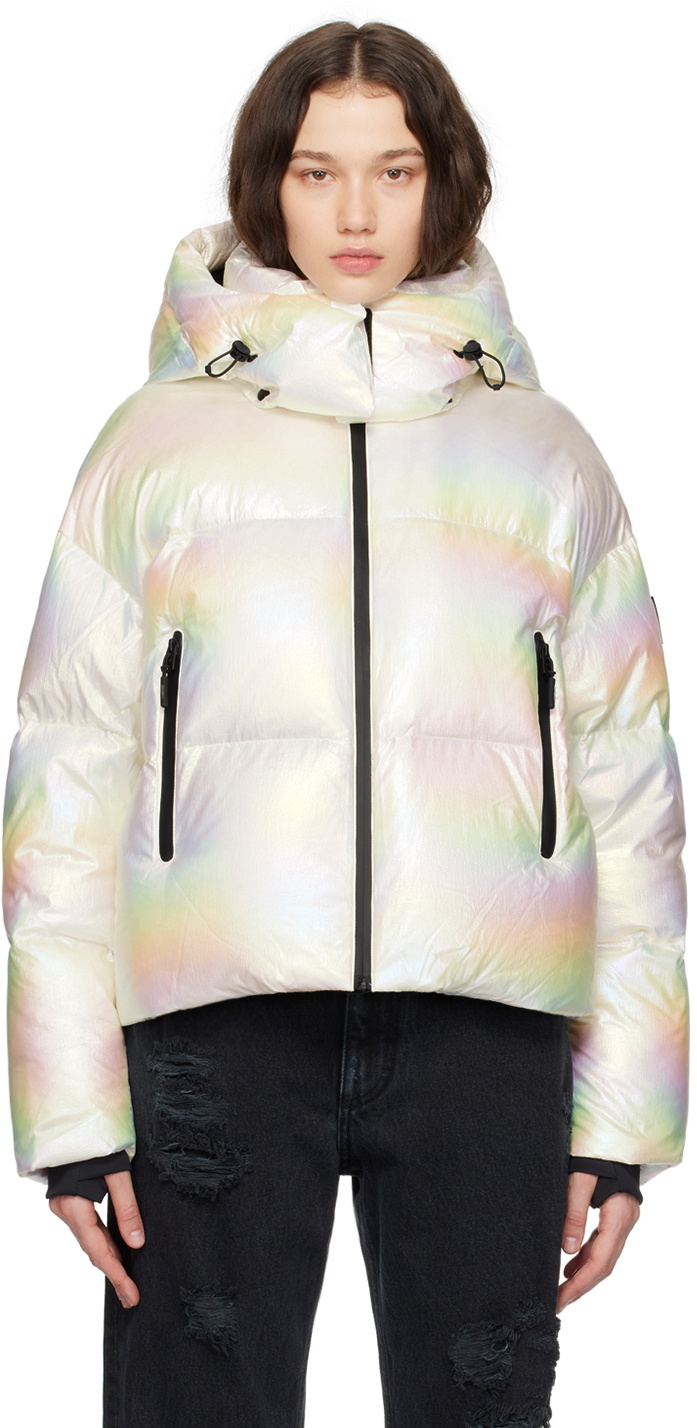 MACKAGE White Tessy Down Jacket Mackage