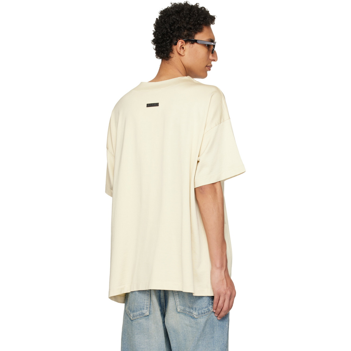 Fear of God Off-White Cotton Rayon T-shirt
