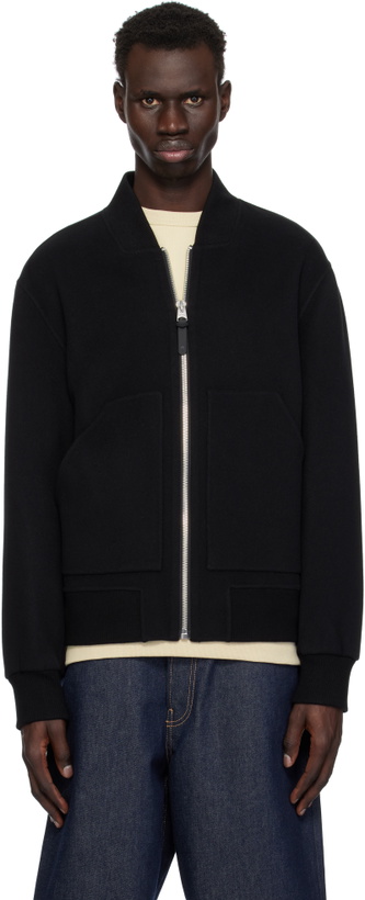 Photo: MACKAGE Black Emilio Bomber Jacket