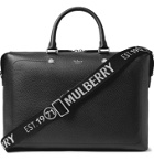 MULBERRY - City Full-Grain Leather Briefcase - Black