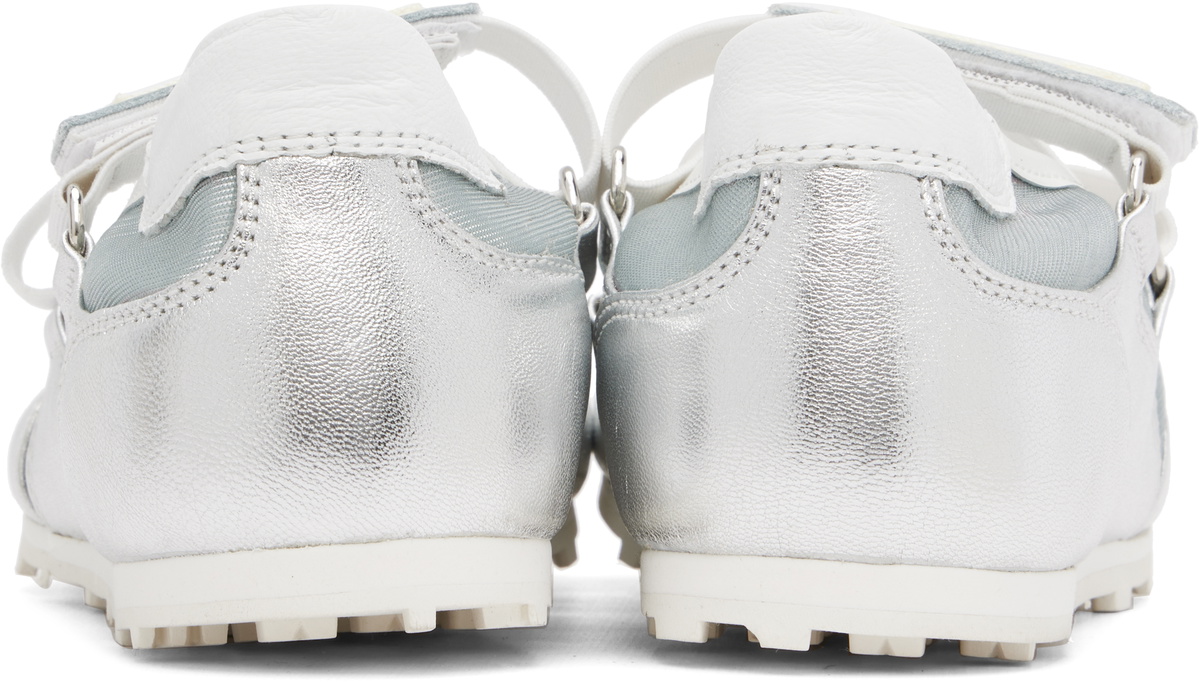 Marni Silver & Blue Mary Jane Velcro Sneakers