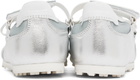 Marni Silver & Blue Mary Jane Velcro Sneakers