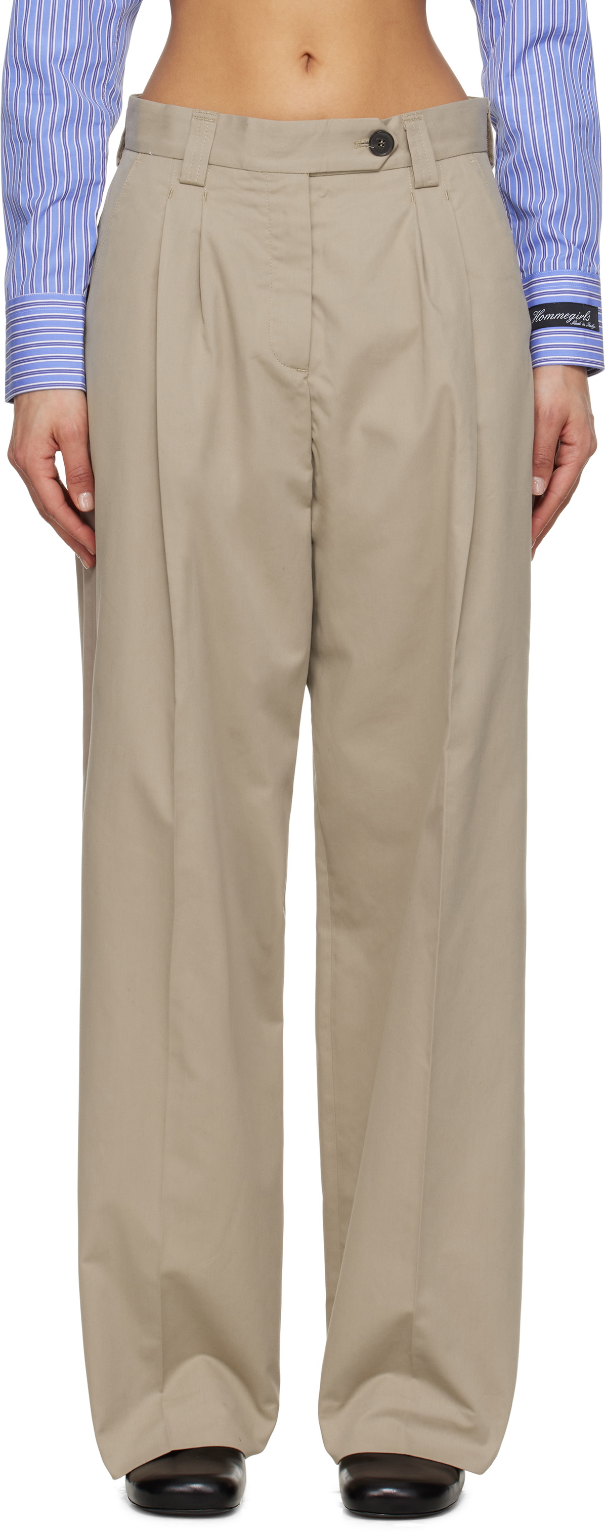 mfpen Beige Favorite Trousers