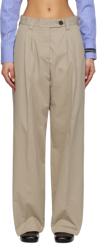Photo: mfpen Beige Favorite Trousers