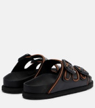 Birkenstock 1774 Arizona leather slides