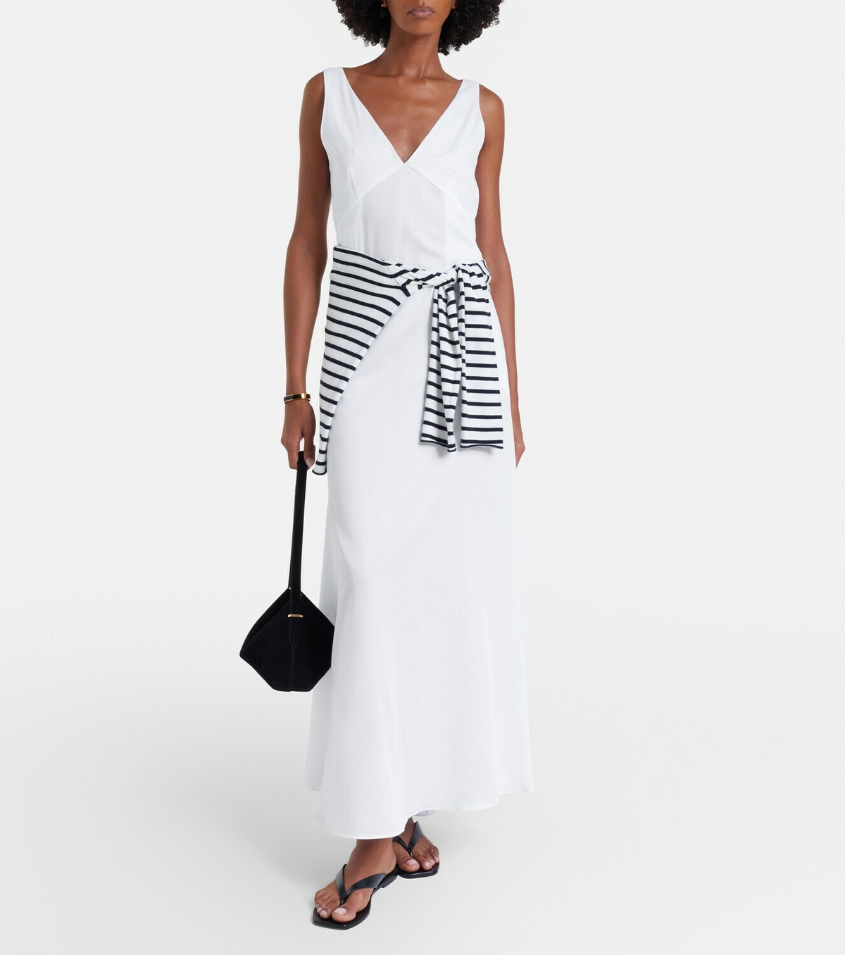 Leset Yoko cotton maxi dress