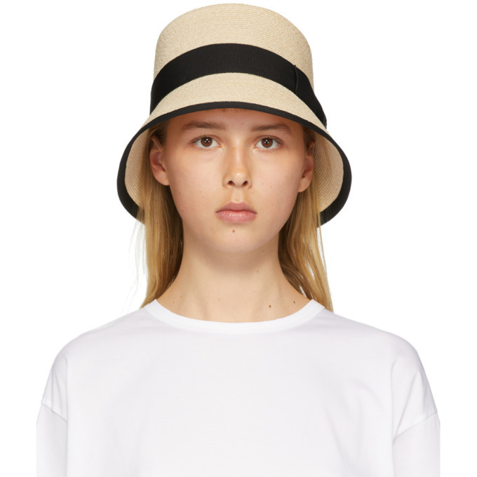 Photo: Fumito Ganryu Beige Abaca Porkpie Hat