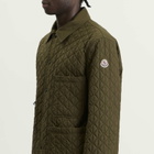 Moncler Men's Theoline Shirt Jacket in Green