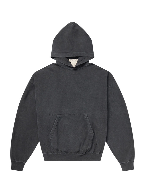 Photo: Remi Relief - Cotton-Jersey Hoodie - Gray