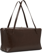 Jil Sander Burgundy Goji Pillow Medium Bag