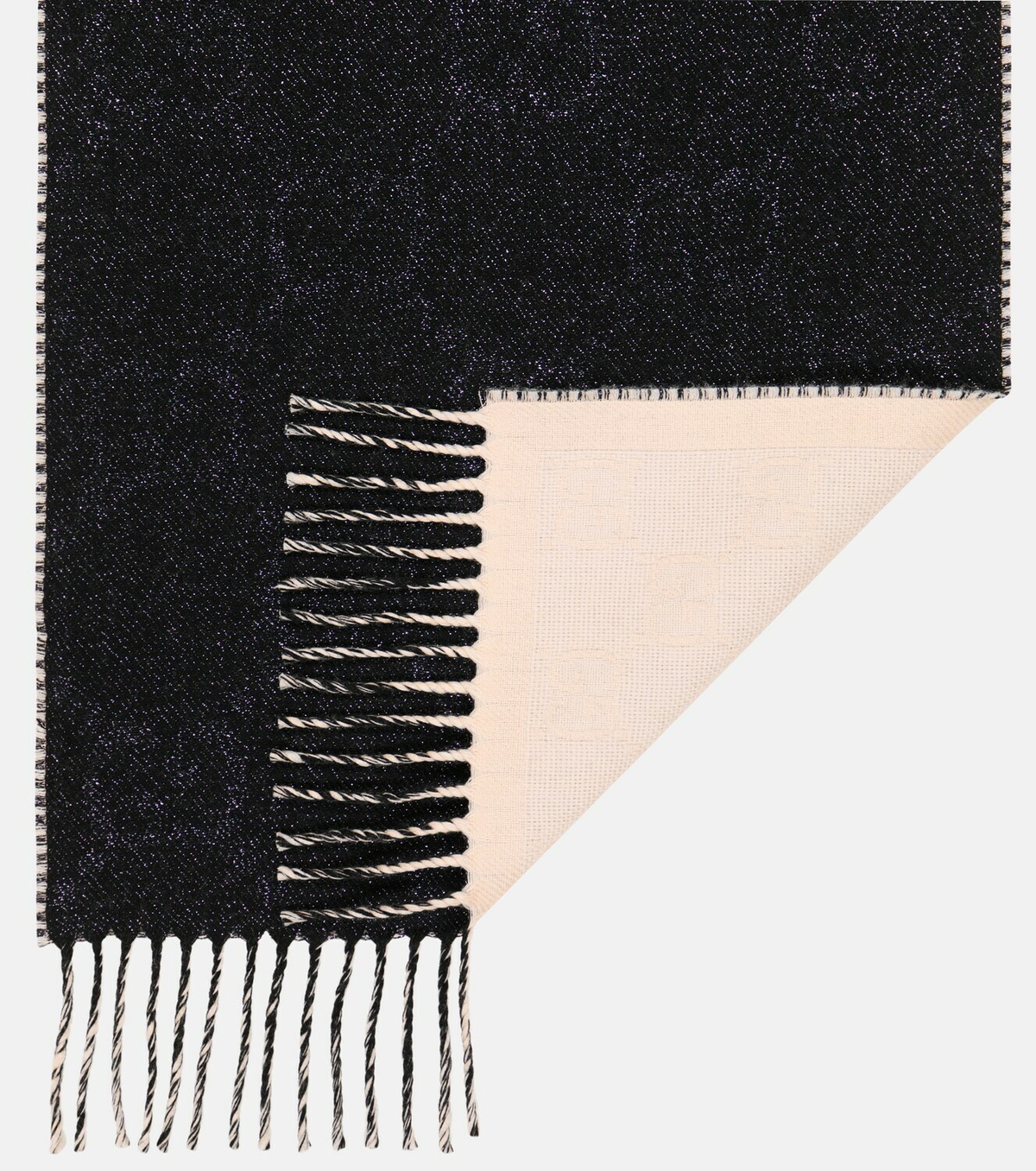 Gucci - Interlocking G wool-blend scarf