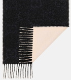 Gucci - Interlocking G wool-blend scarf