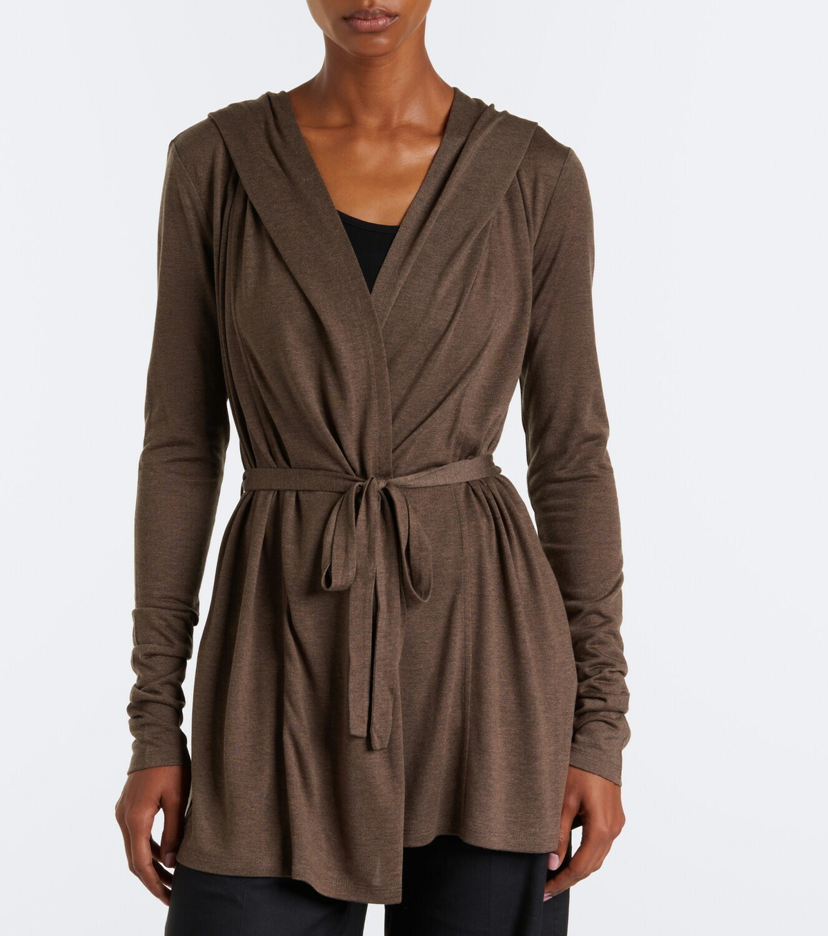Max Mara Jersey wrap cardigan
