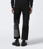 Junya Watanabe Patchwork cotton straight pants