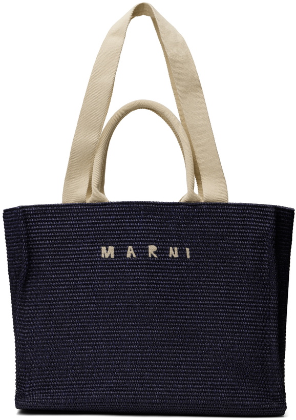 Photo: Marni Navy East-West Small Tote