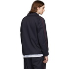 Needles Navy Run Up Jacket