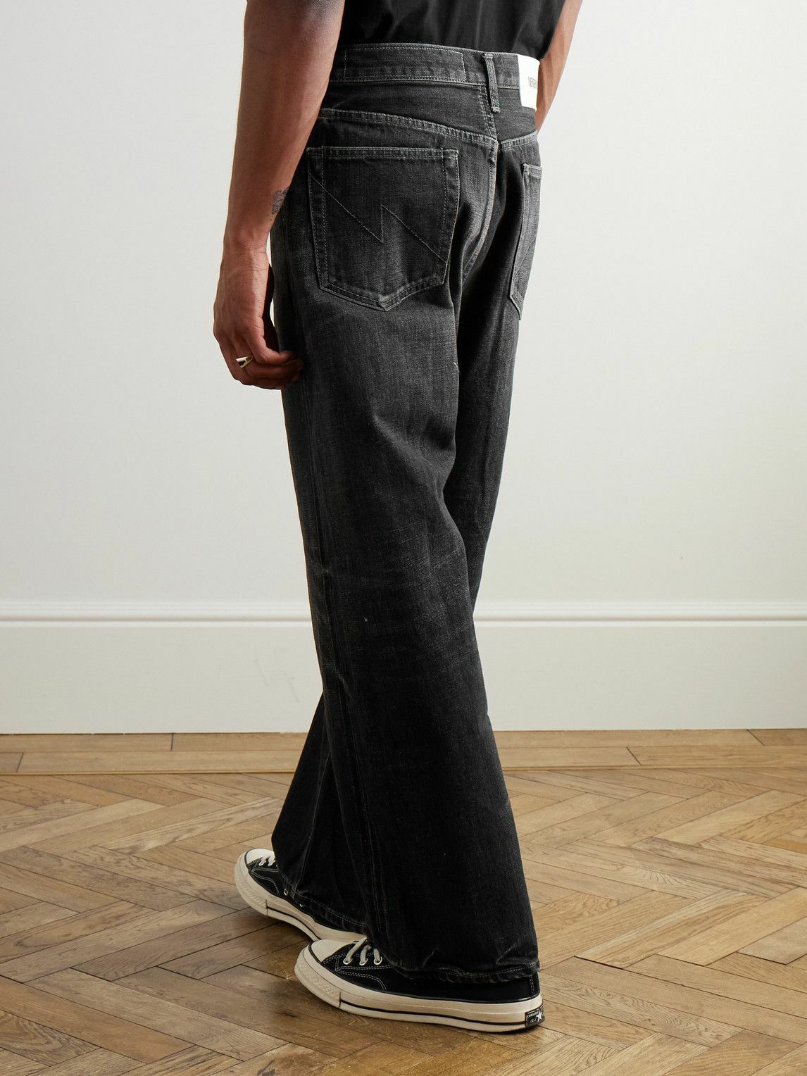Neighborhood - Straight-Leg Selvedge Jeans - Black Neighborhood