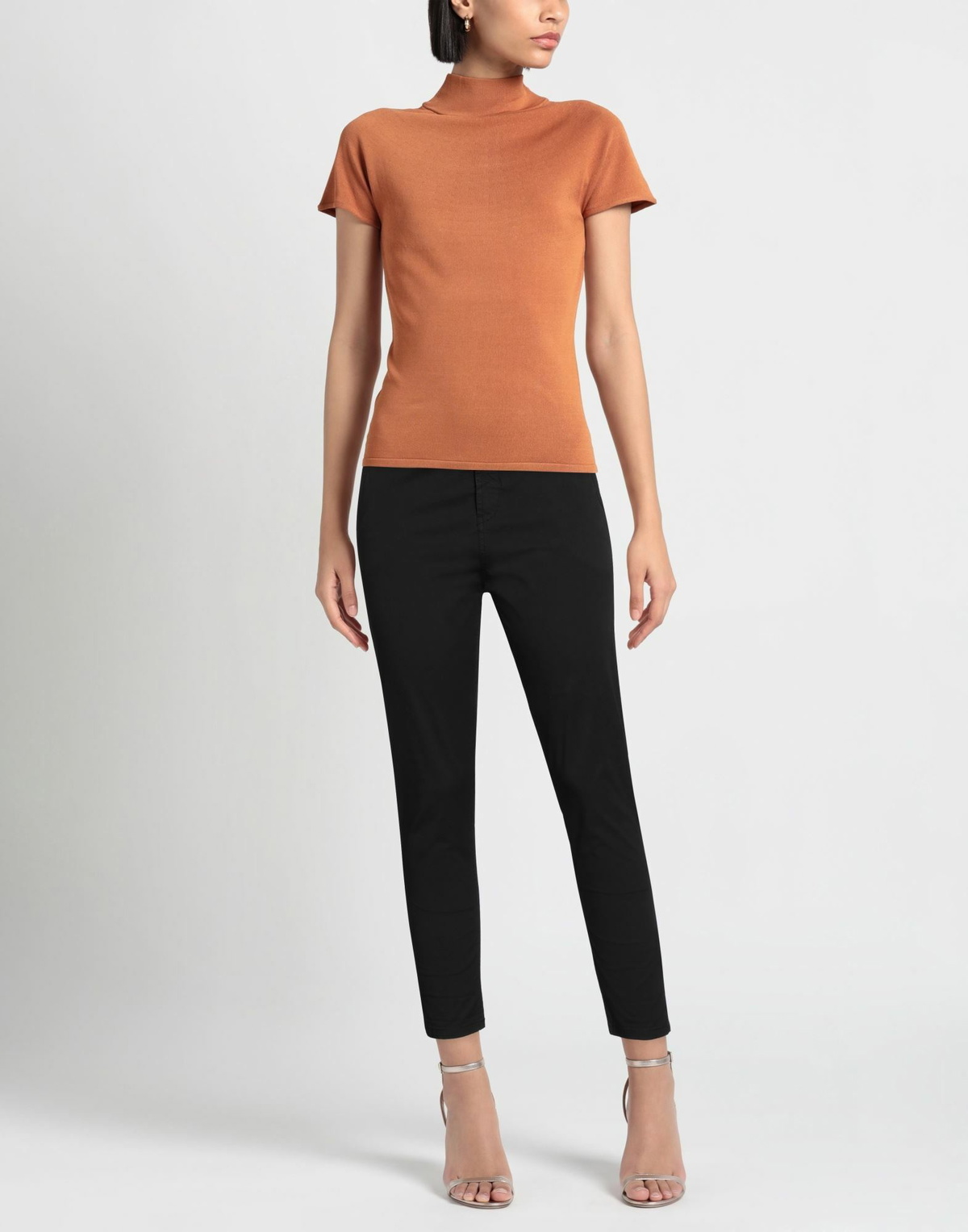 Manila Grace Womens Pants in Black