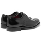 Grenson - Walbrook Cap-Toe Leather Oxford Brogues - Men - Black