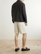 Boglioli - Checked Linen Overshirt - Brown