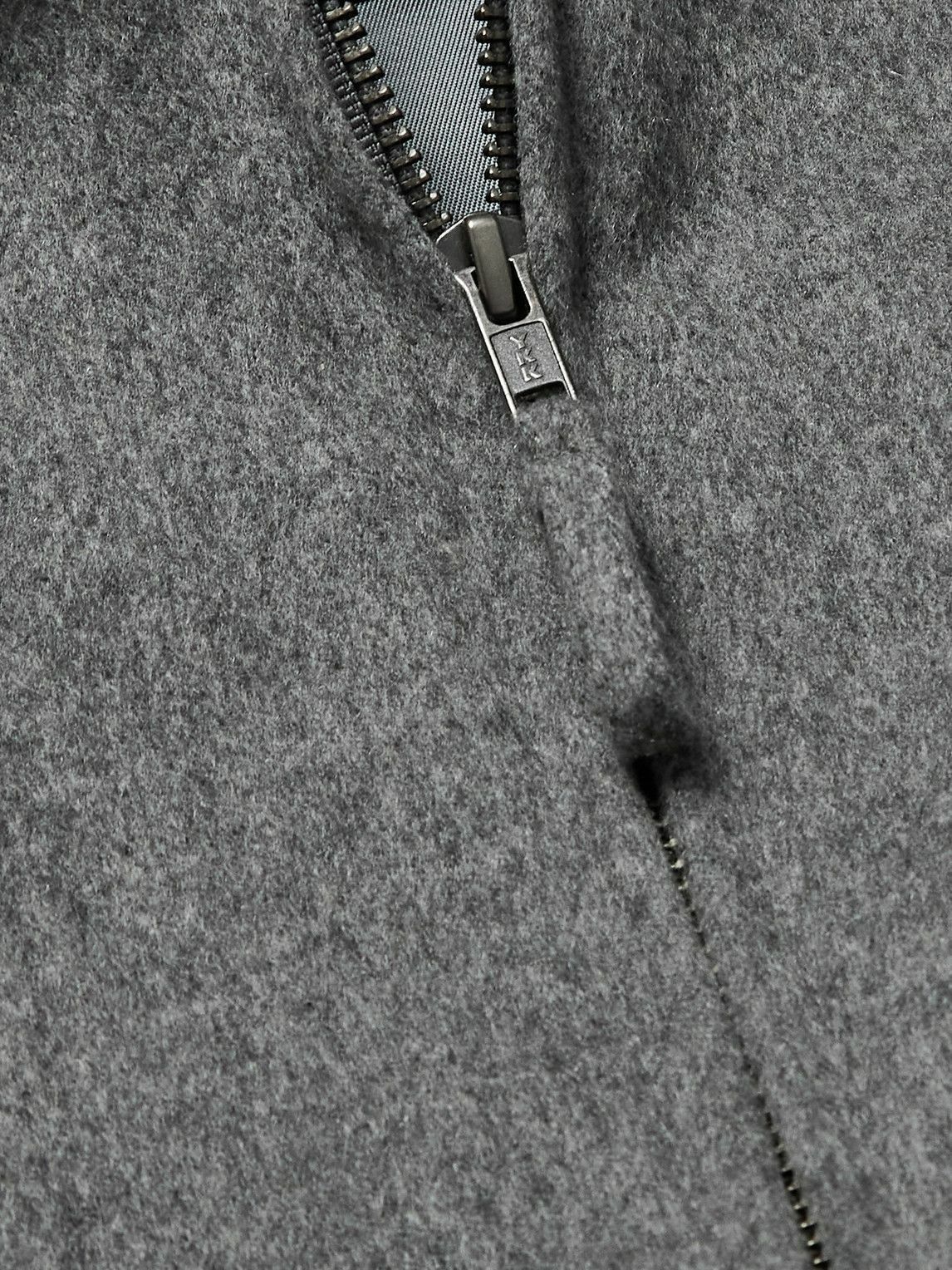 Golden Bear - The Jackson Wool Bomber Jacket - Gray Golden Bear