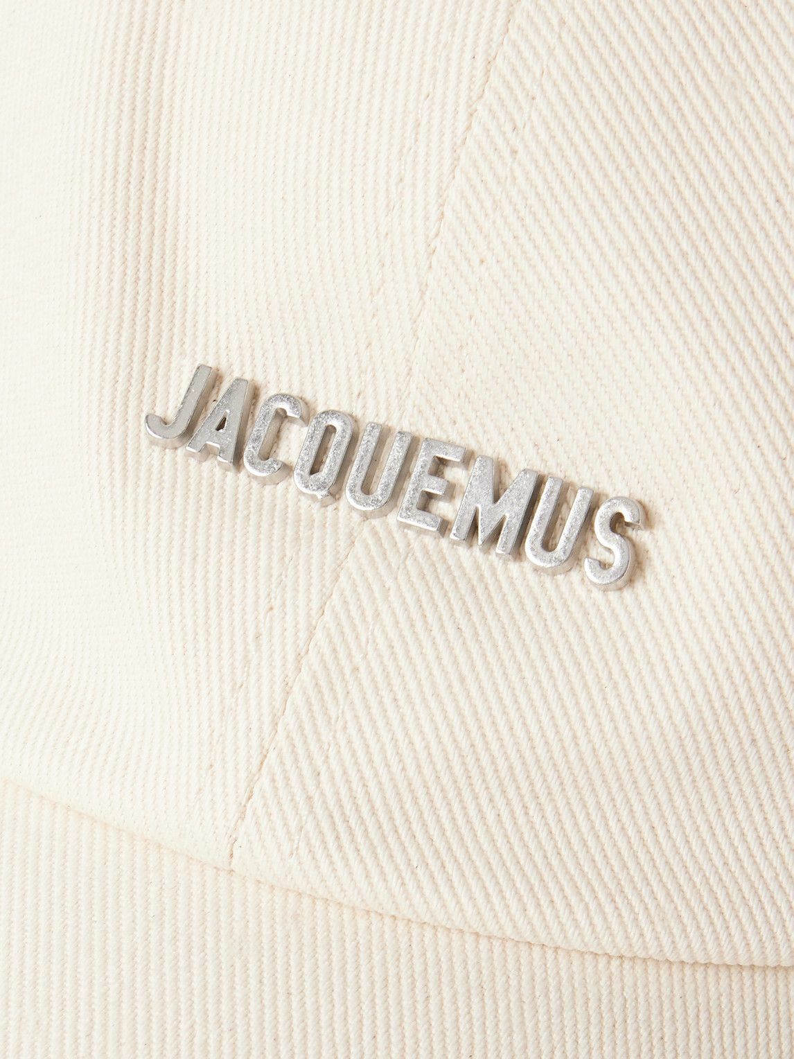 Jacquemus - Gadjo Logo-Embellished Cotton-Twill Baseball Cap - Neutrals
