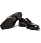 TOM FORD - Wessex Leather Penny Loafers - Black