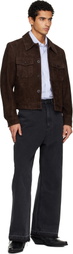 TONYWACK Black Wide-Leg Jeans