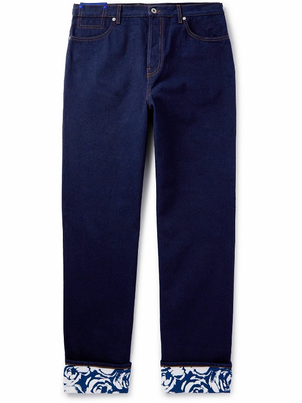 Photo: Burberry - Wide-Leg Jeans - Blue
