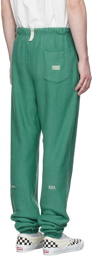 Advisory Board Crystals Green Cotton Lounge Pants