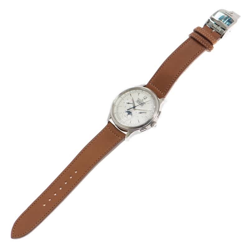 Jaeger LeCoultre Master Control Chronograph Calendar Automatic White Dial Mens Watch Q4138420