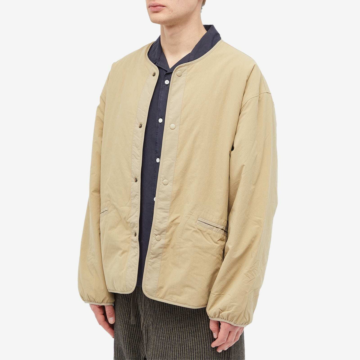 Satta Men's Dojo Jacket in Dark Stone