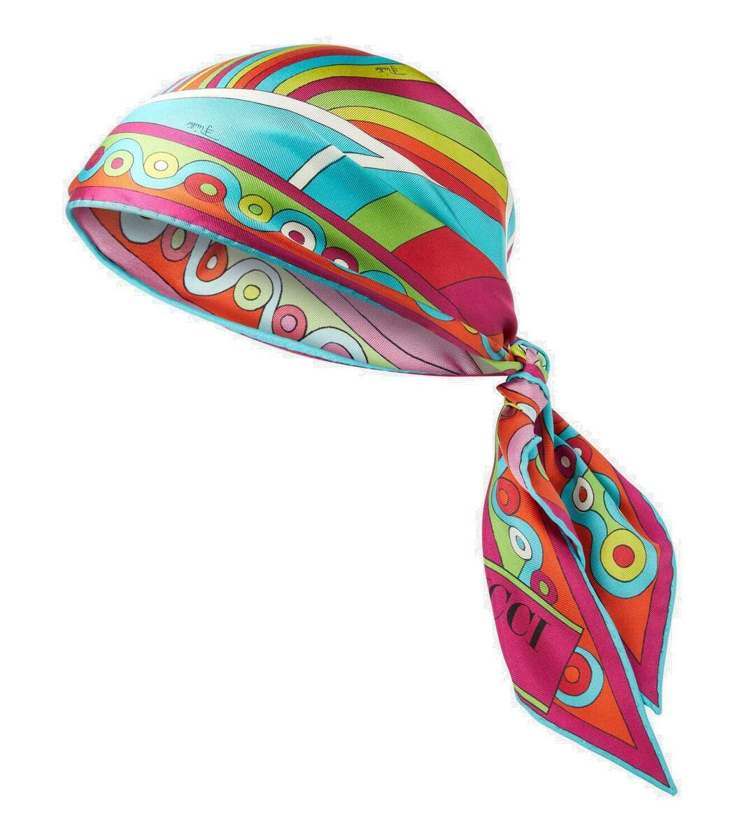 Pucci Iride silk scarf Emilio Pucci